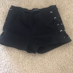 Black shorts